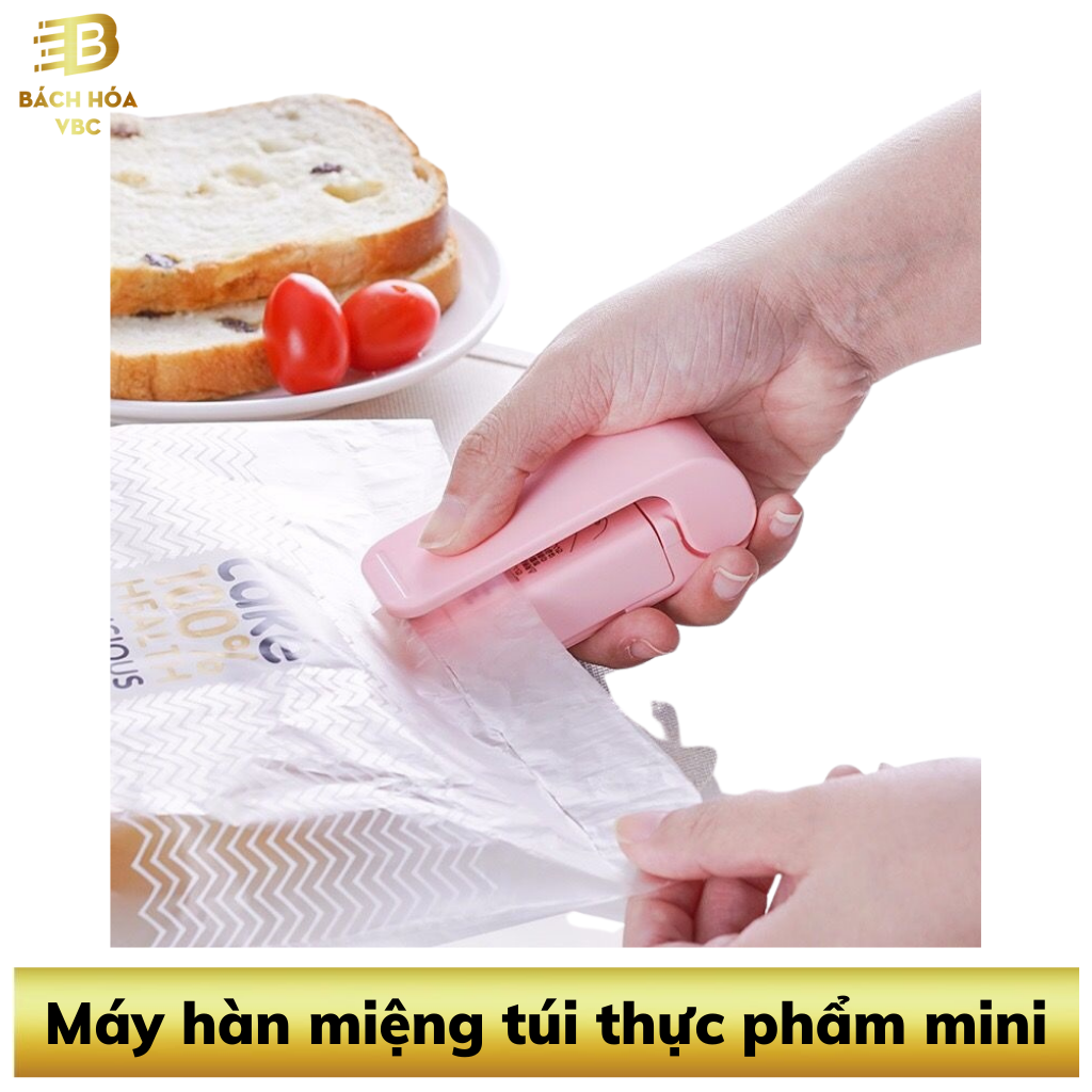 Máy hàn miệng túi thực phẩm mini đa năng tiện lợi, máy hàn túi thực phẩm cầm tay