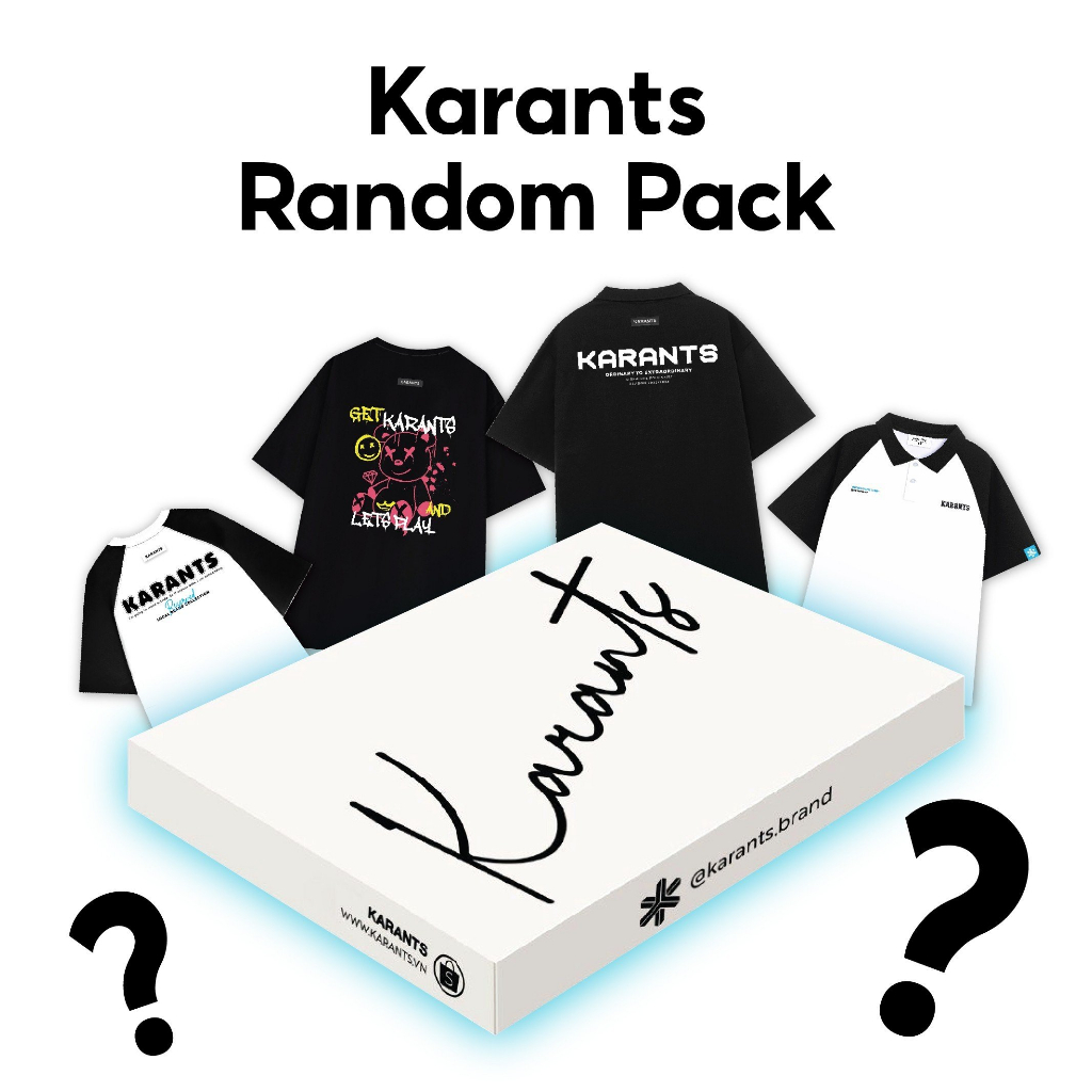 Karants Random Pack 2.0 Áo Thun hoặc Áo Polo Ngẫu Nhiên