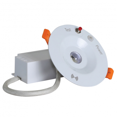 Đèn led downlight khẩn cấp at07.kc 90/5w 3000k/6500k