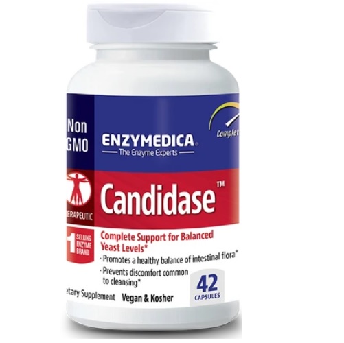 Viên uống ngừa nhiễm trùng nấm âm đạo HSD 11 2023 Enzymedica candidase