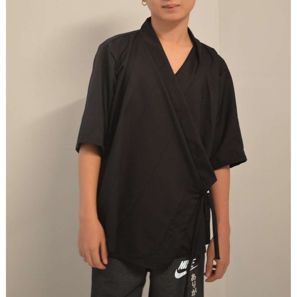 Áo yukata nhật bản basic form unisex - trùm unisex