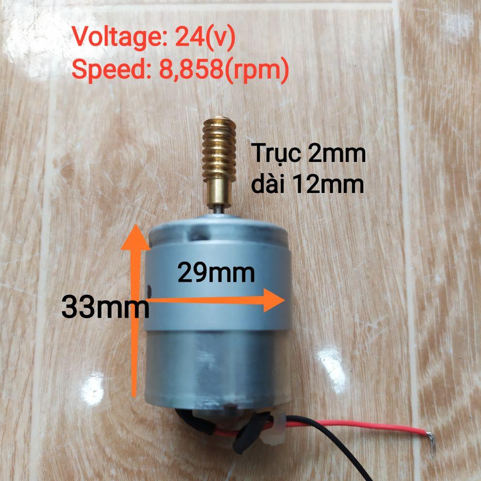 [HCM]DC Motor RS-365PH 12-24v 8858rpm mạnh và tiết kiệm điện