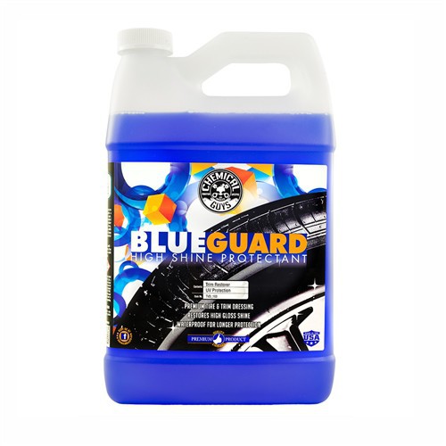 Chemical Guys Dung dịch dưỡng nhựa nhám, bóng lốp độ bền 1 tháng - Blue Guard High Shine Protection - 3,8L.