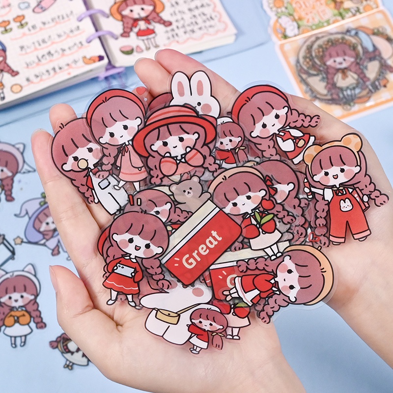 1 Tấm sticker mã HKYUKH dễ thương kute