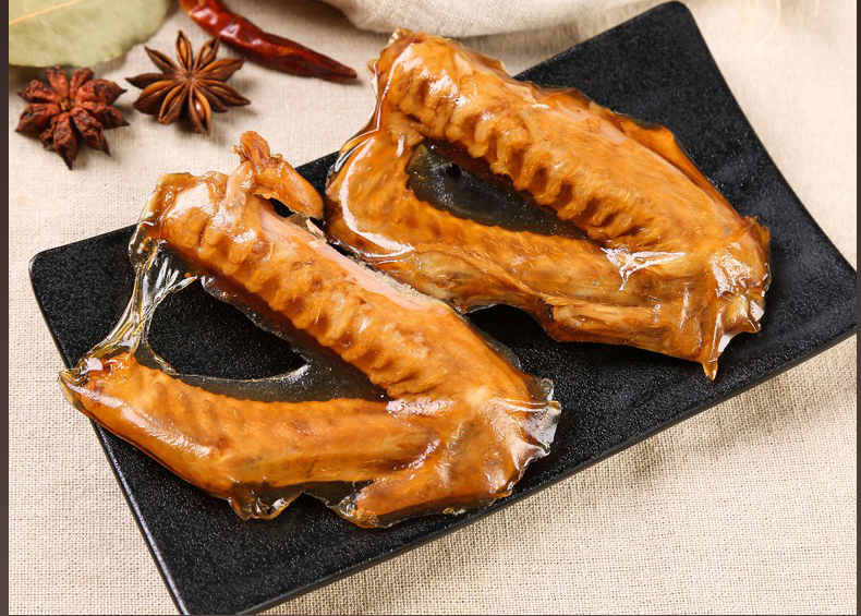 4 cánh vịt cay dacheng - cánh vịt cay đỏ