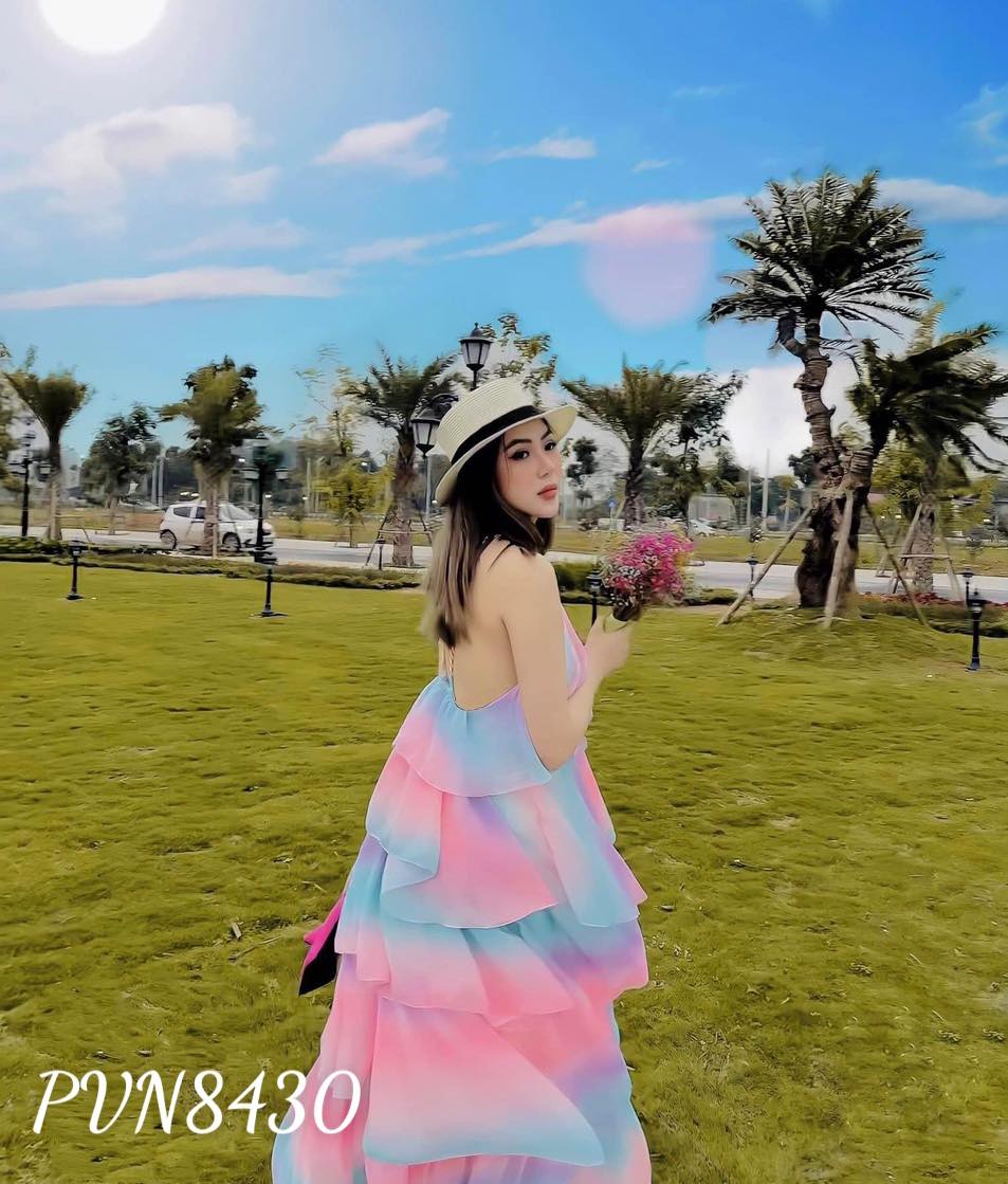 Maxi 7 sắc cầu vồng