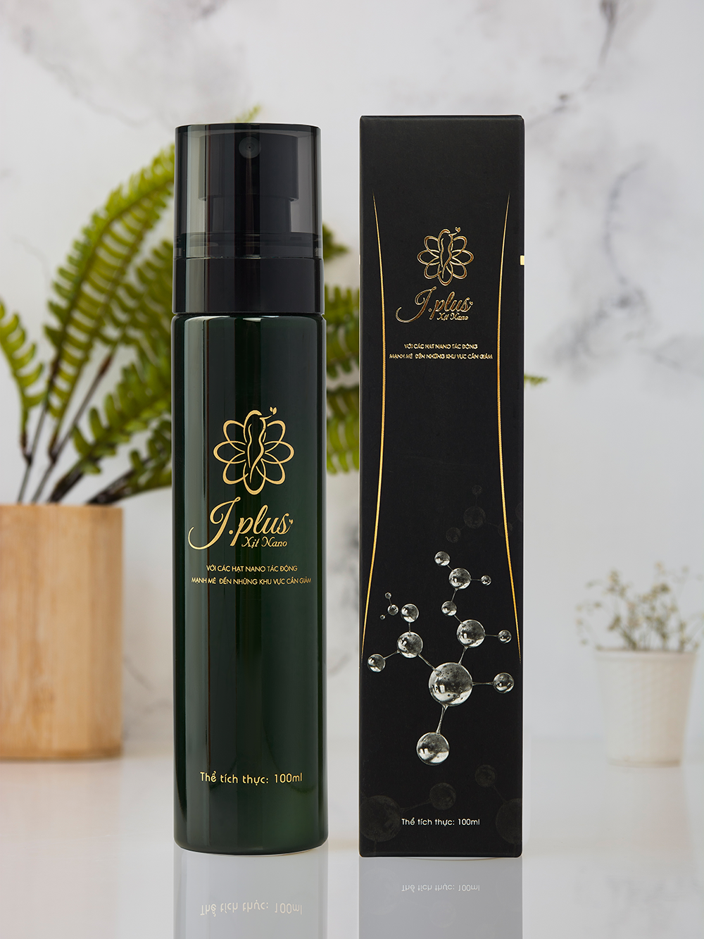 Jplus Xịt Tan Mỡ Nano Giảm Cân CÔNG NGHỆ Hàn Quốc Xịt tan mỡ giảm cân an toàn giảm cân hiệu quả giảm cân tại nhà