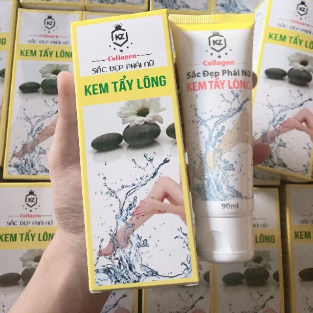Kem tẩy wax lông collagen không đau rát làm da trắng mịn hoạt chất trong kem khiến da mịn màng hơn giúp cho vùng da trở nên thật mịn màng, kích thích tế bào da mới trắng tự nhiên