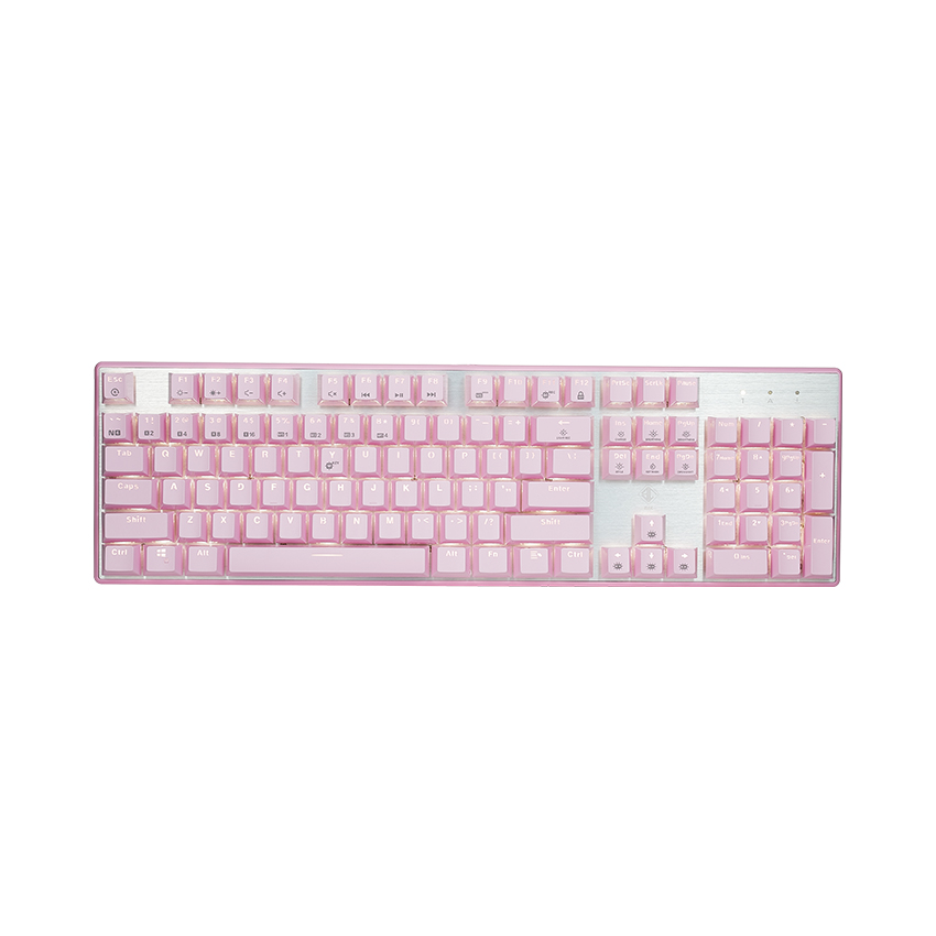 Bàn phím cơ bjx km9 (pink version/usb/fullsize/blue switch/brown switch)