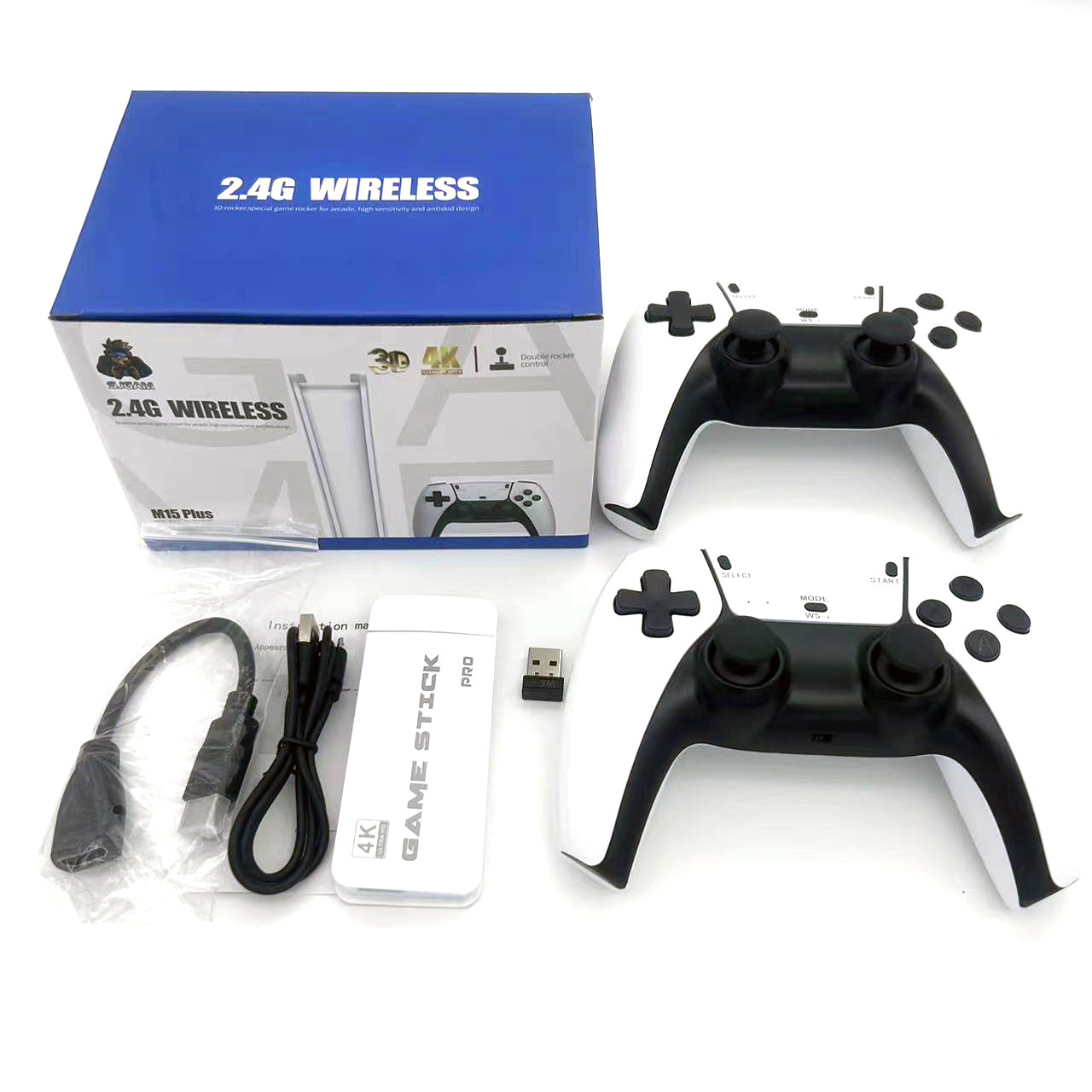 Máy Chơi Game 4 nút Không Dây 64G 20.000+ Trò Chơi/ PS 10.000 Game Ps1/ Ps2 /Nitendo switch/FC Compact/FC , kết nối HDMI, , playstation , Máy chơi game , Máy chơi game sup , Máy chơi game 4 nút , Máy chơi game mini , Máy chơi game nintendo switch