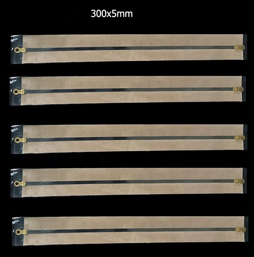 5 bộ dây nhiệt và màng chống dính thay thế máy ép miệng túi nhựa nilon 300x5mm