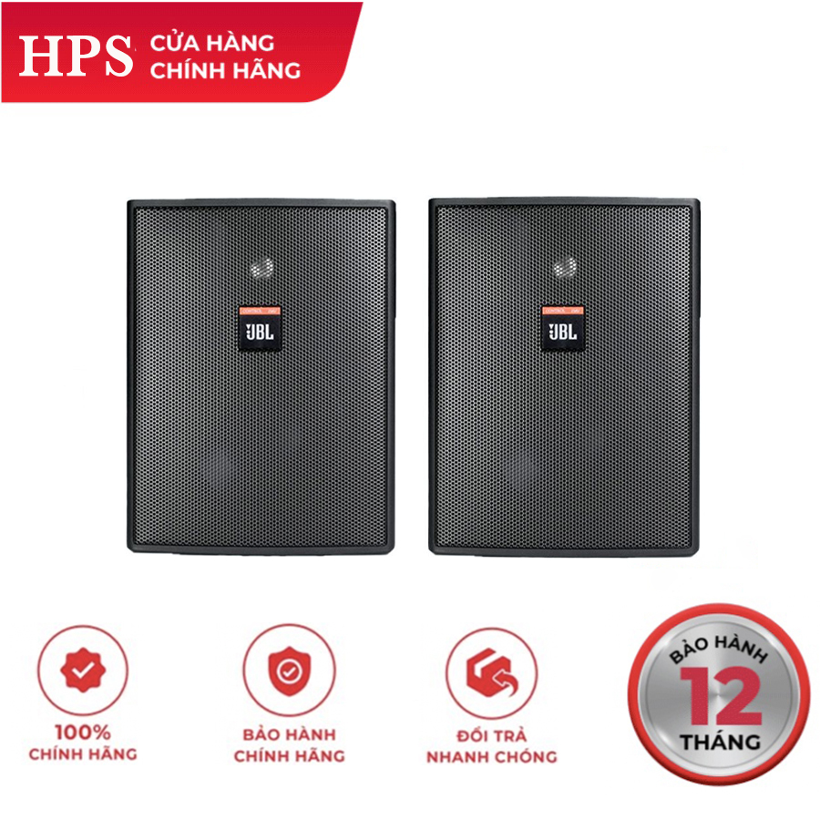 Loa jbl control 25 - công suất 150w, âm trầm cực kỳ mạnh mẽ, lớp sơn cao cấp được phủ bóng lớp lưới tản nhiệt, loa treo tường cho quán café, phòng trà, ngoài trời, hội nghị...