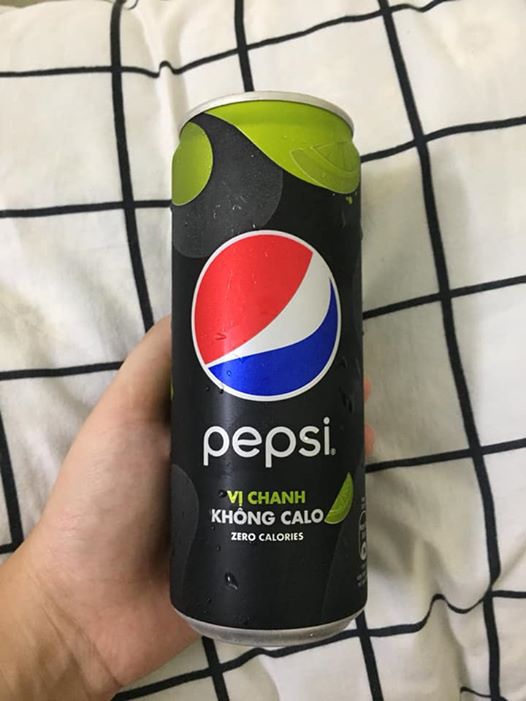 1 Lon Pepsi Vị Chanh Không Calo Thích Hợp Cho Người Ăn Kiêng 330ml - B106