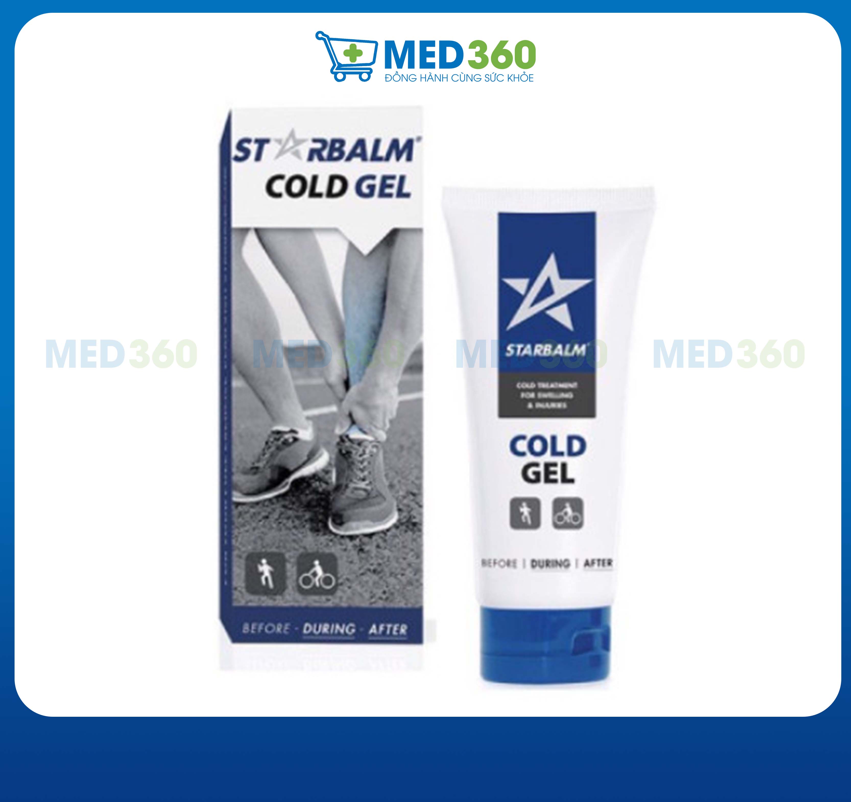 Gel làm lạnh starbalm cold gel 100ml - tbyt med360