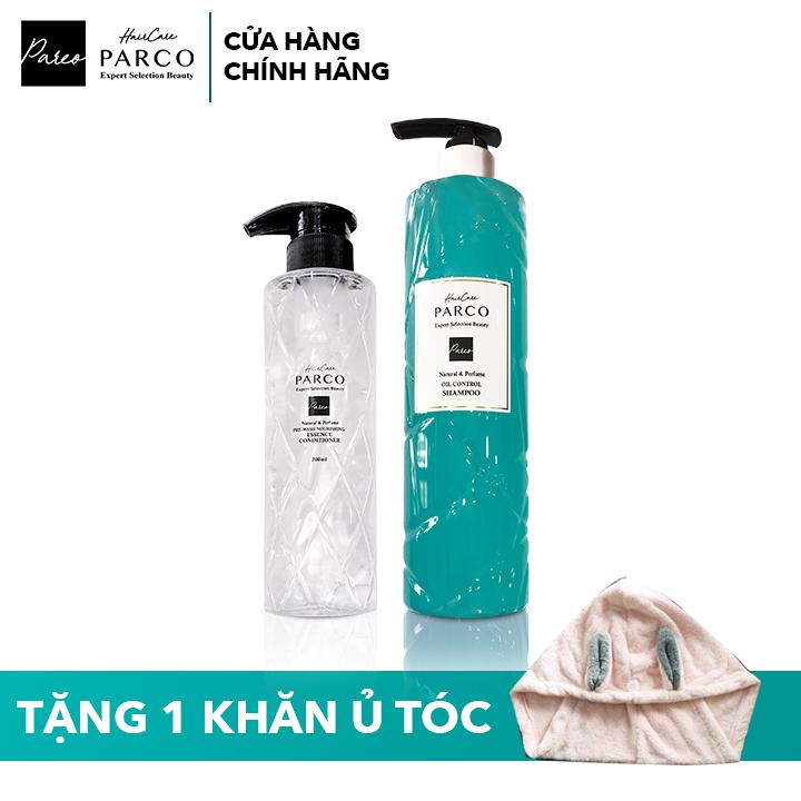 Combo tinh chất dưỡng tóc và dầu gội cho tóc dầu parco