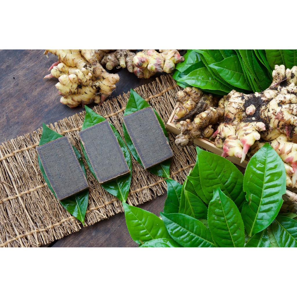 Xà bông gừng trà