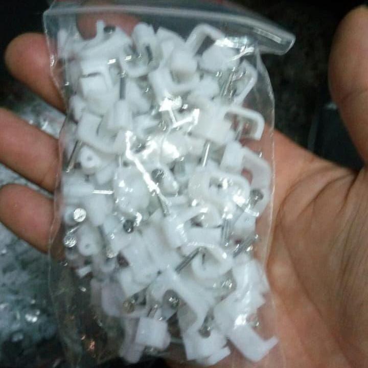 ĐINH GHIM DÂY ĐIỆN LOẠI NHỎ F12 TÚI 100 CÁI - Giá Siêu Rẻ