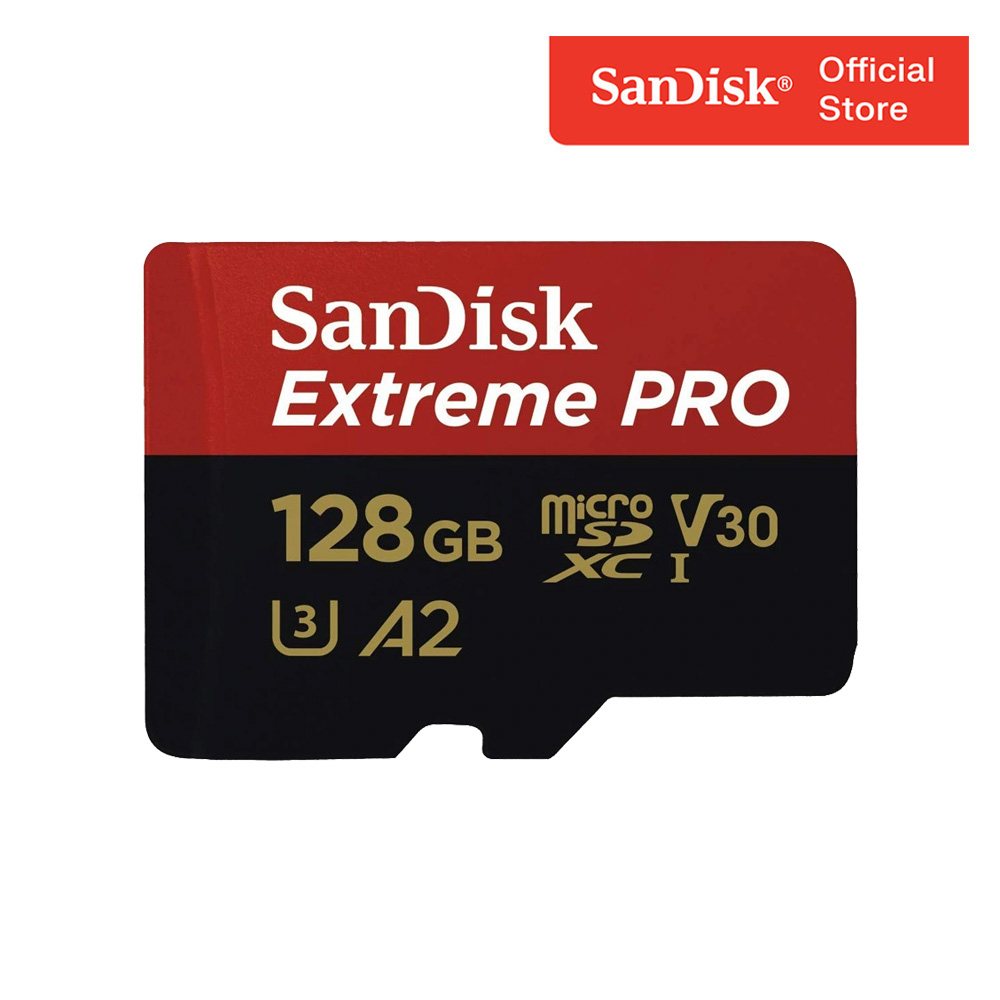Thẻ Nhớ MicroSDXC SanDisk Extreme Pro V30 A2 128GB 200MB/s SDSQXCD-128G-GN6MA