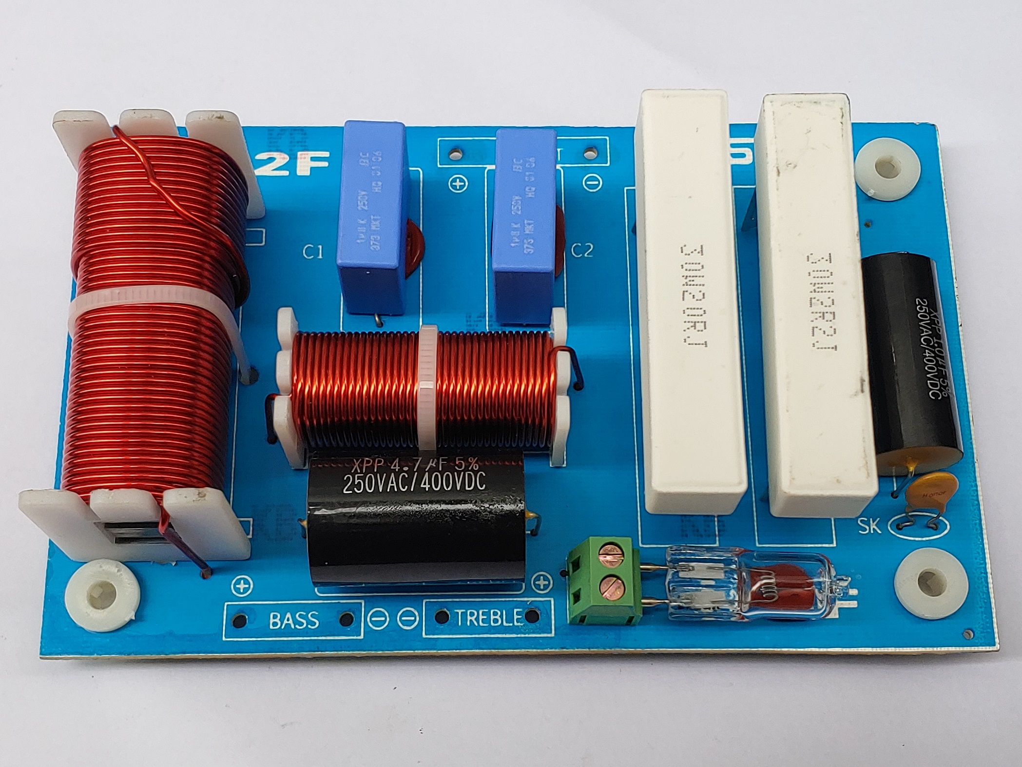Phân tần 2 way ghs h-2f chuyên dùng cho loa full 30 và 40 sân khấu