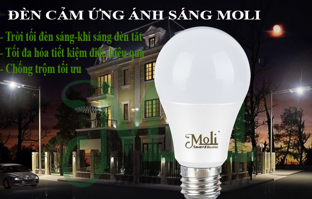 Đèn cảm ứng ánh sáng