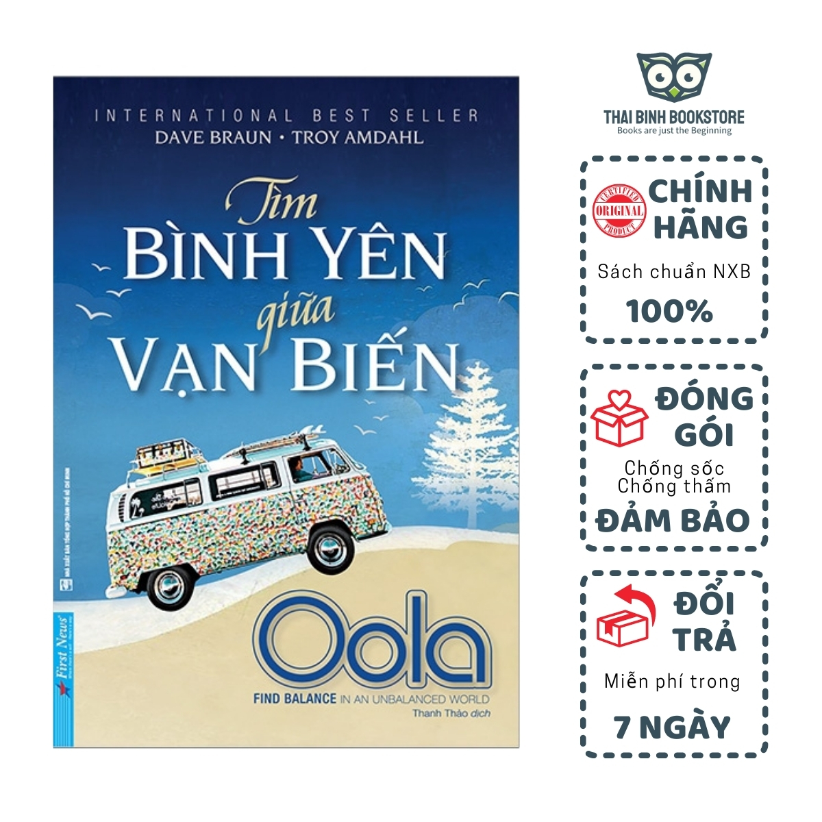 Sách - oola - tìm bình yên giữa vạn biến - troy amdahl, dave braun - thái bình bookstore