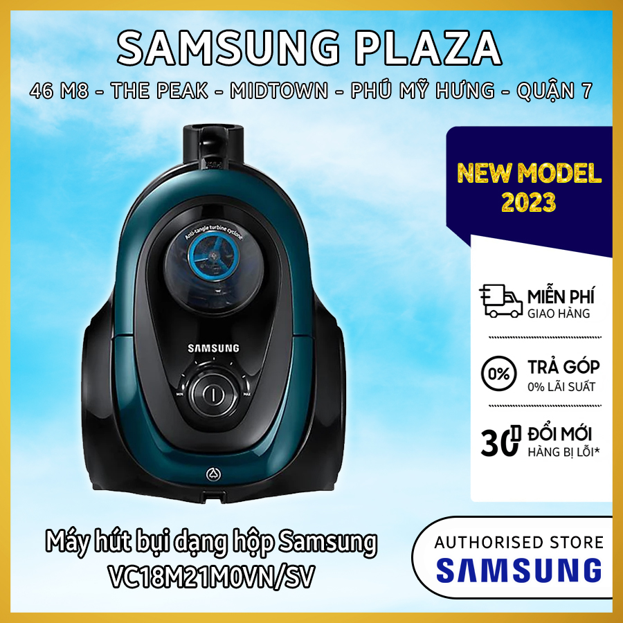 Máy hút bụi dạng hộp samsung vc18m21m0vn/sv vc18m21m0vnsv