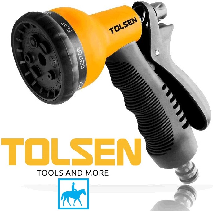 Vòi phun nước tưới cây làm vườn sịt rữa xe 8 tia Tolsen 57100