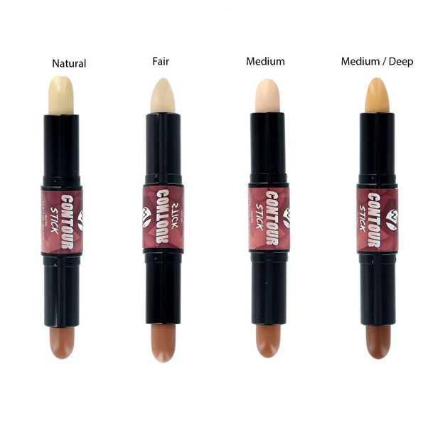 Thanh Che Khuyết Điểm W7 Contour Stick Face Foundation Concealer Pen Long Lasting Dark Circles Corrector Contour Concealers Stick Comestic Makeup 4g