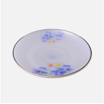 Đĩa nông 18cm(541) thủy tinh ngọc cao cấp MP USA Home Set, nhập khẩu Thái Lan, an toàn cho sức khỏe KokiaHome