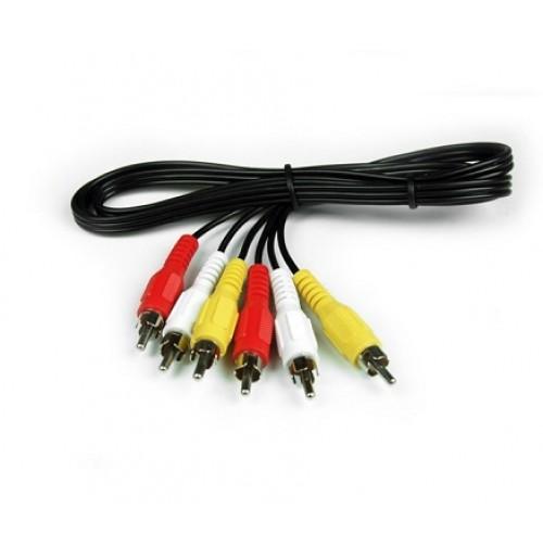 DÂY AV 6 ĐẦU HOA SEN DÙNG CHO TIVI BOX Dài 1m5