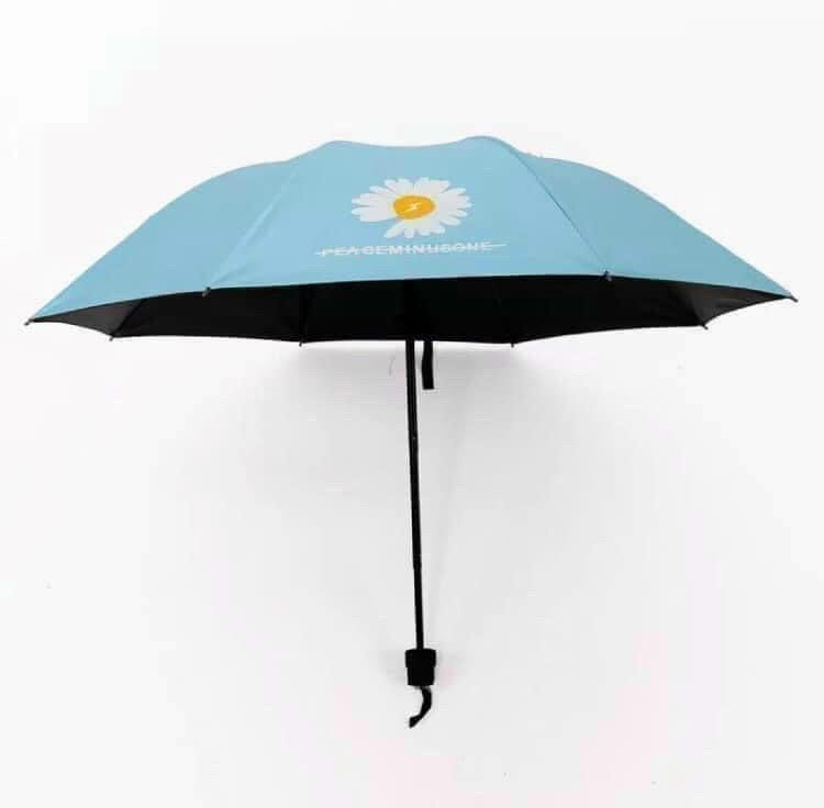 Ô dù hoa cúc gập gọn Hàn Quốc. Rộng 98cm, Chống tia UV
