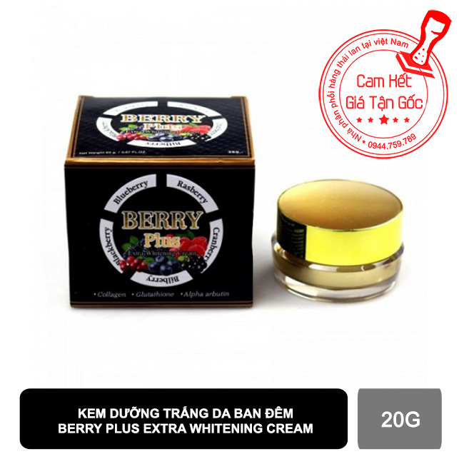 Dưỡng trắng da ban đêm 4K Plus Whitening Night Cream