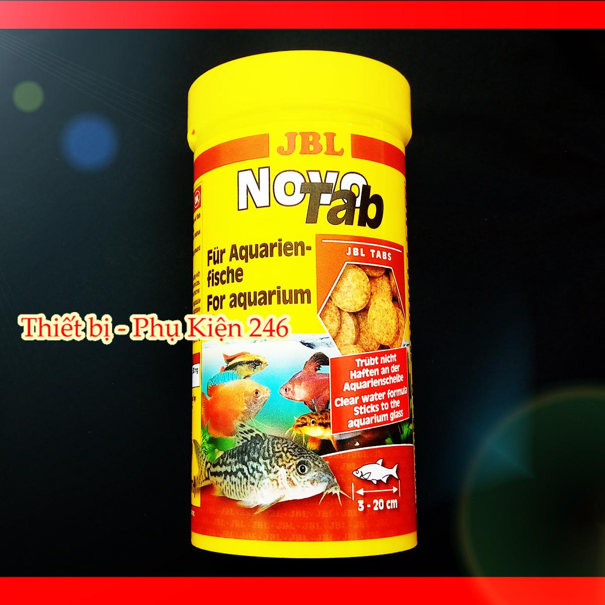 JBL NovoTab Thức ăn viên dán dành cho cá trong hồ thủy sinh ( Đức) - 400 viên