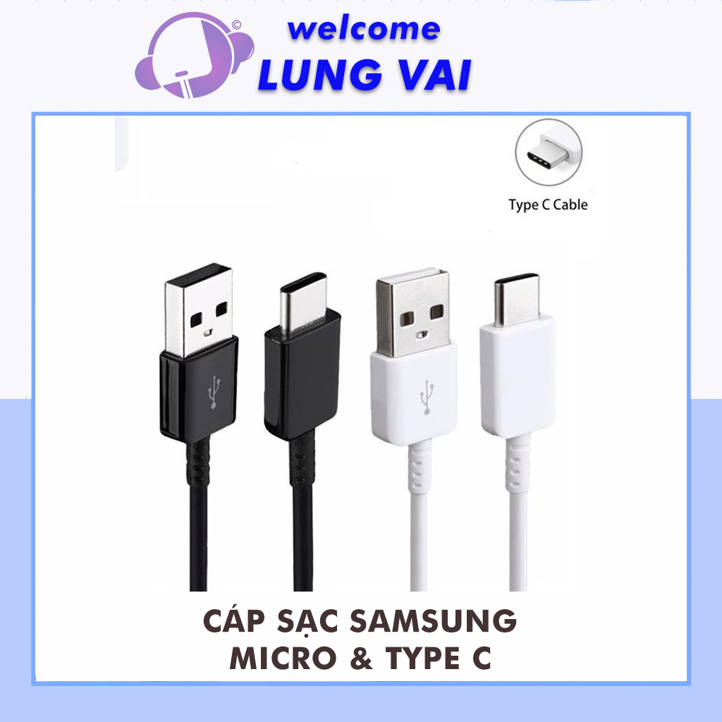Dây Cáp Sạc Samsung Micro USB Sạc pin truyền dữ liệu samsung oppo vivo xiaomi dài 1m Sạc siêu ổn định