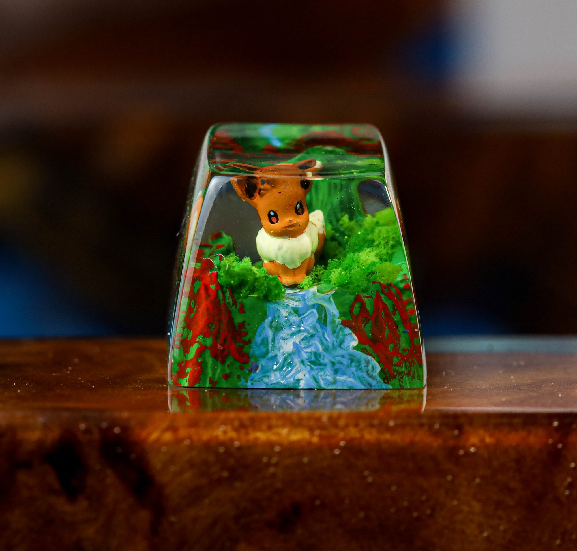 Keycap POKEMON Eevee, keycap lẻ cho bàn phím cơ, 💖 𝘍𝘳𝘦𝘦𝘴𝘩𝘪𝘱 💖 SA profile, phù hợp với mọi bàn phím cơ tiêu chuẩn