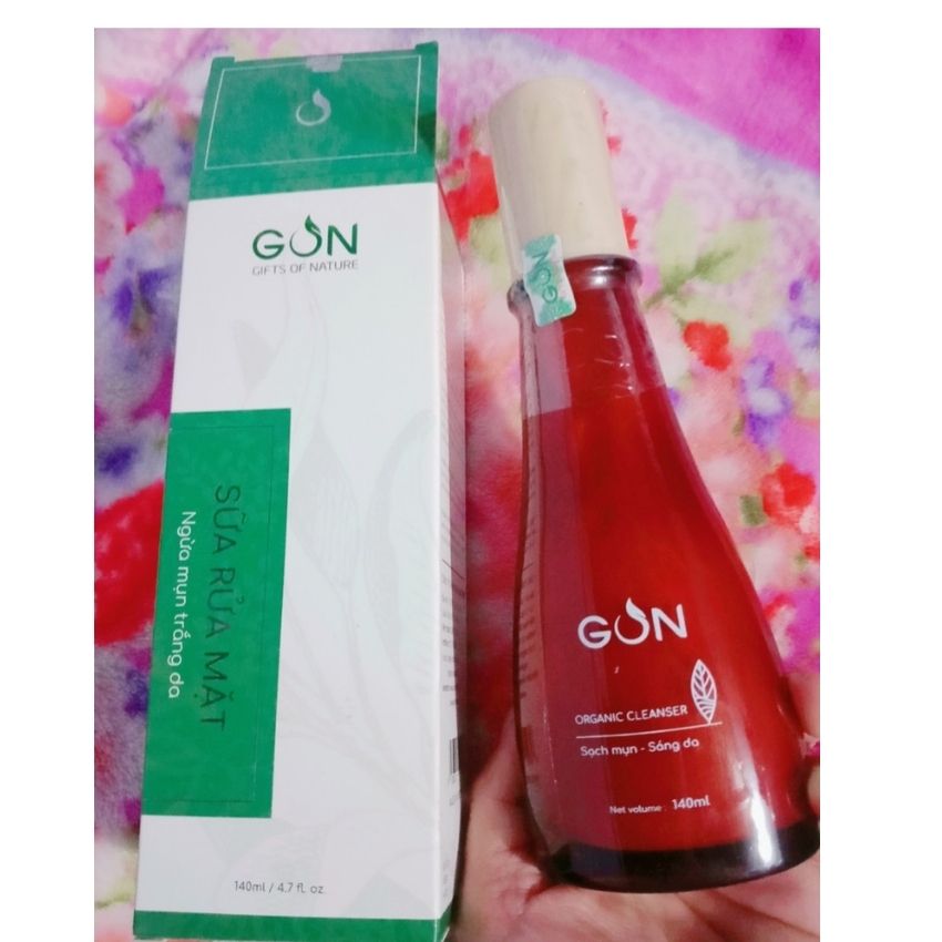 [CHÍNH HÃNG] SỮA RỬA MẶT GON -100% THIÊN NHIÊN - SẠCH MỤN - TRẮNG DA