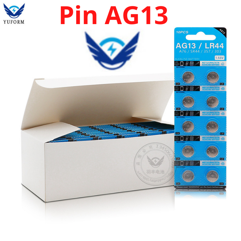 Pin cúc áo - pin đồng hồ 1.5v lr44 ag13