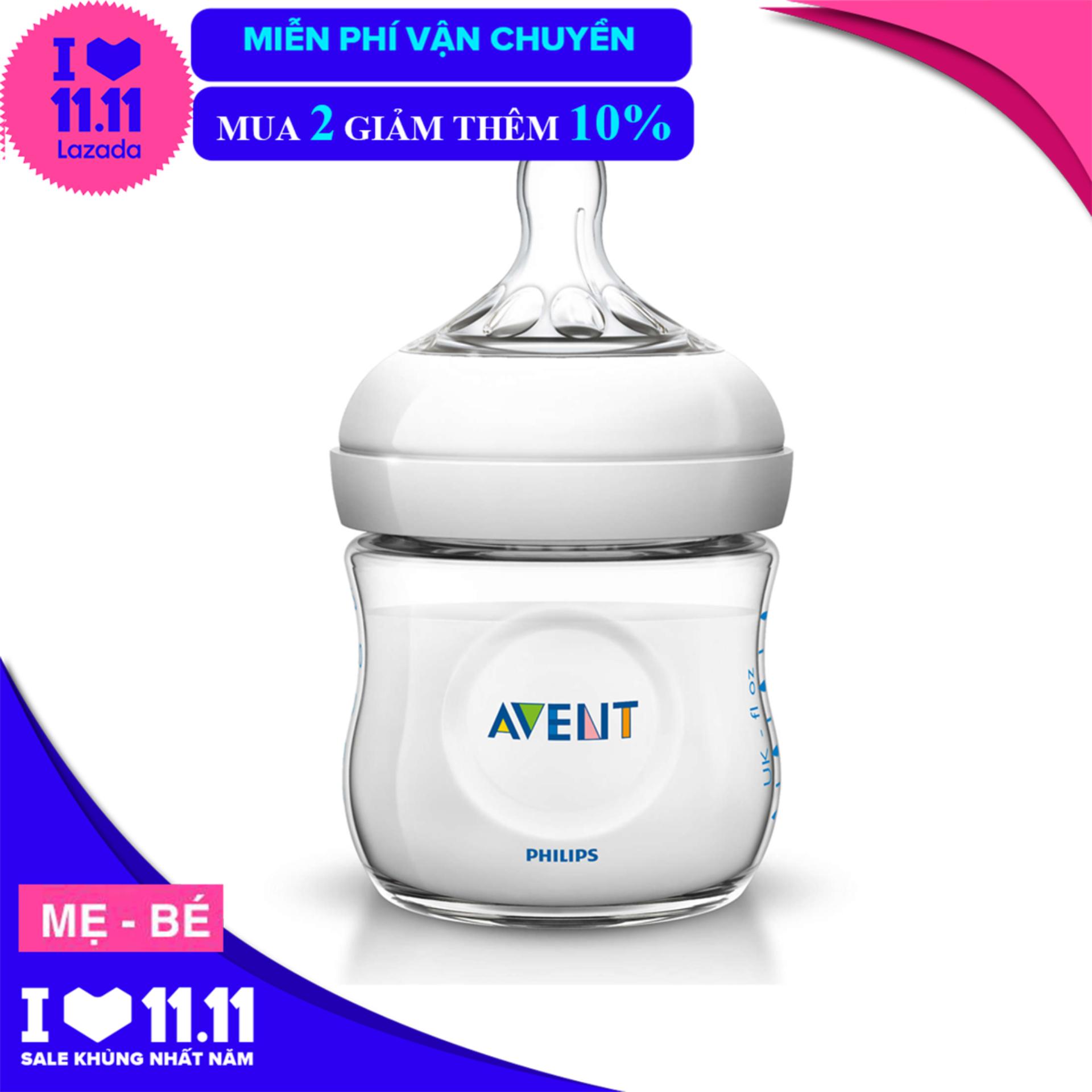 Bình sữa Philip AVENT Natural 125ml chính hãng