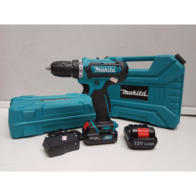 Máy vặn vít dùng pin 12v Makita đủ phụ kiện