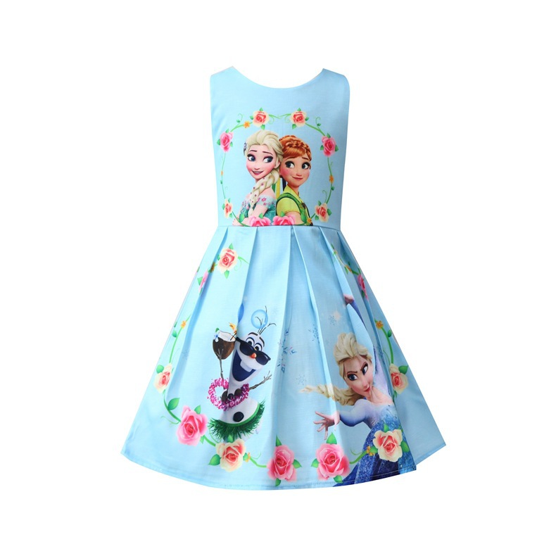 Váy dài công chúa Elsa trong phim Frozen dành cho bé gái 410 tuổi mặc để  hóa trang trong bữa tiệc sinh nhật hoặc năm mới NNJXD  INTL  Lazadavn