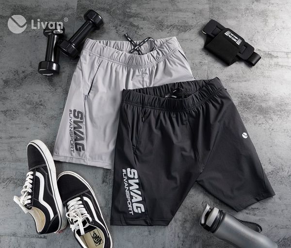 Quần short thể thao nam swag livan sport