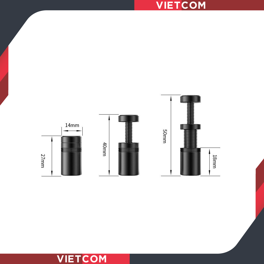 Trụ chống đỡ VGA Card màn hình có nam châm - Chất liệu hợp kim nhôm