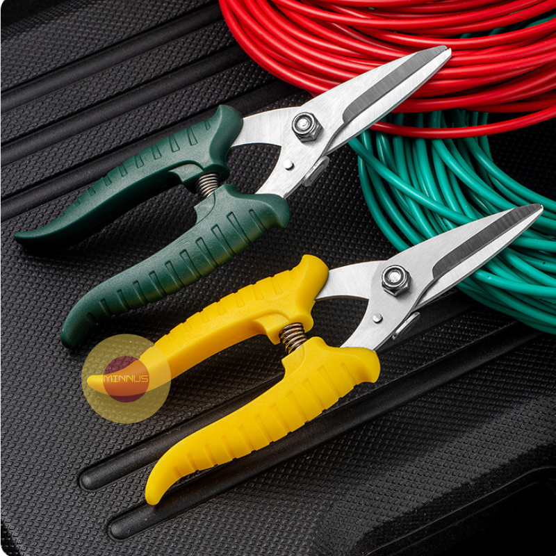 Kìm cắt dây điện tuốt dây điện đa năng, kiềm cắt dây cáp mini chuyên dụng bền sắc cho thợ điện