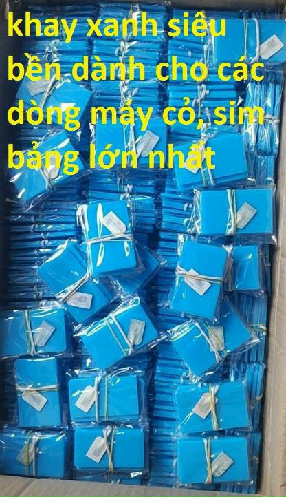 Khay Kích Sim Xanh - Đầu ghi thẻ sim gắn ngoài điện thoại không cần bẻ sim