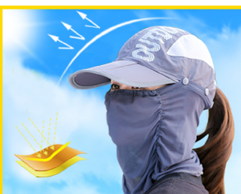 Mũ khẩu trang phong cách Hàn, mũ chống nắng ninja kèm khẩu trang, mũ nón khẩu trang, nón chống nắng khẩu trang