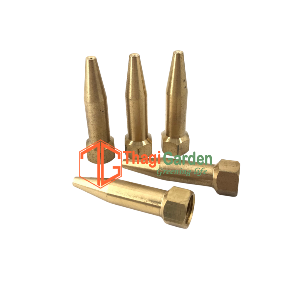 Bộ béc đồng rửa xe gắn ống cứng 8mm- Béc rửa xe, xịt rửa cao áp