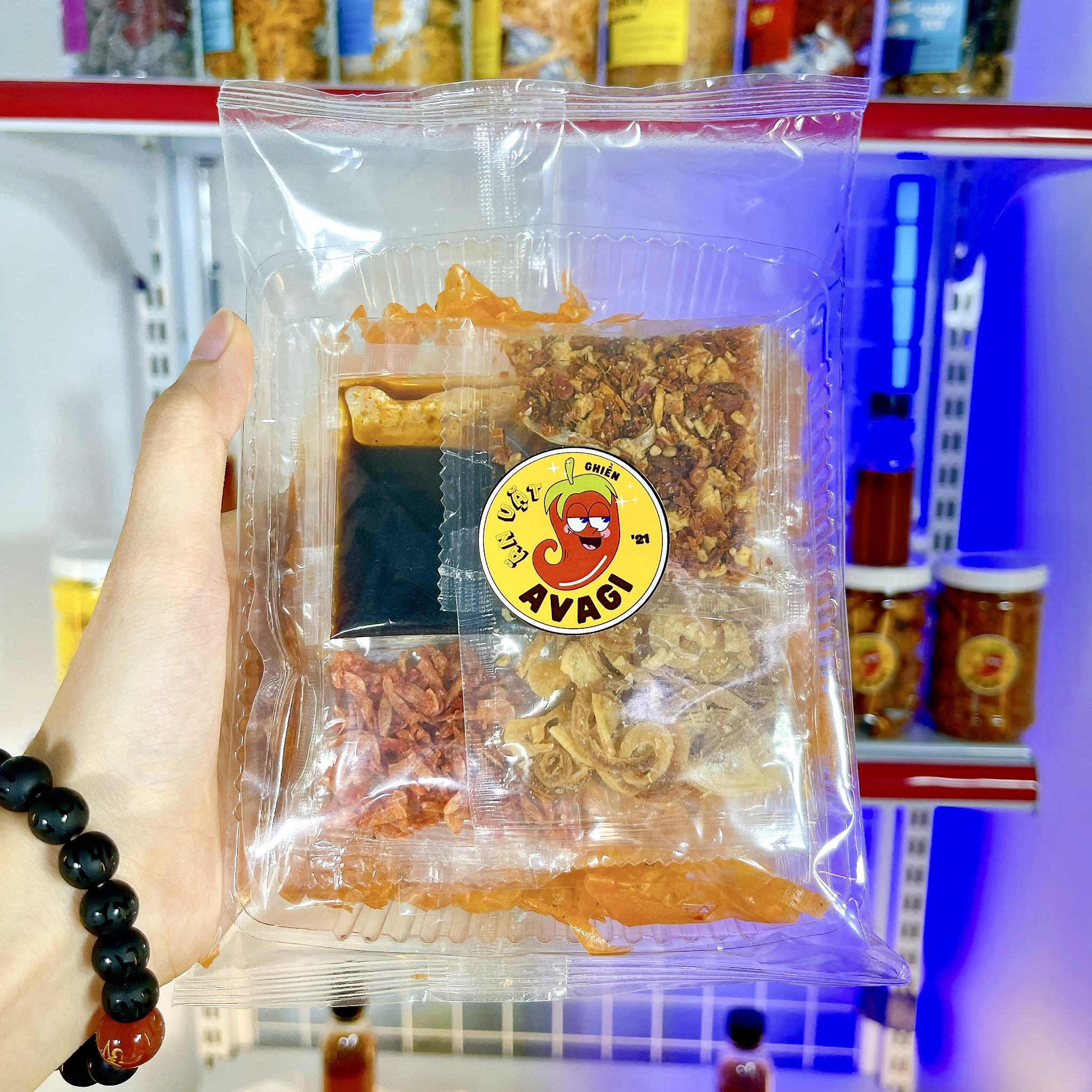Bánh tráng trộn tự trộn avagi -
