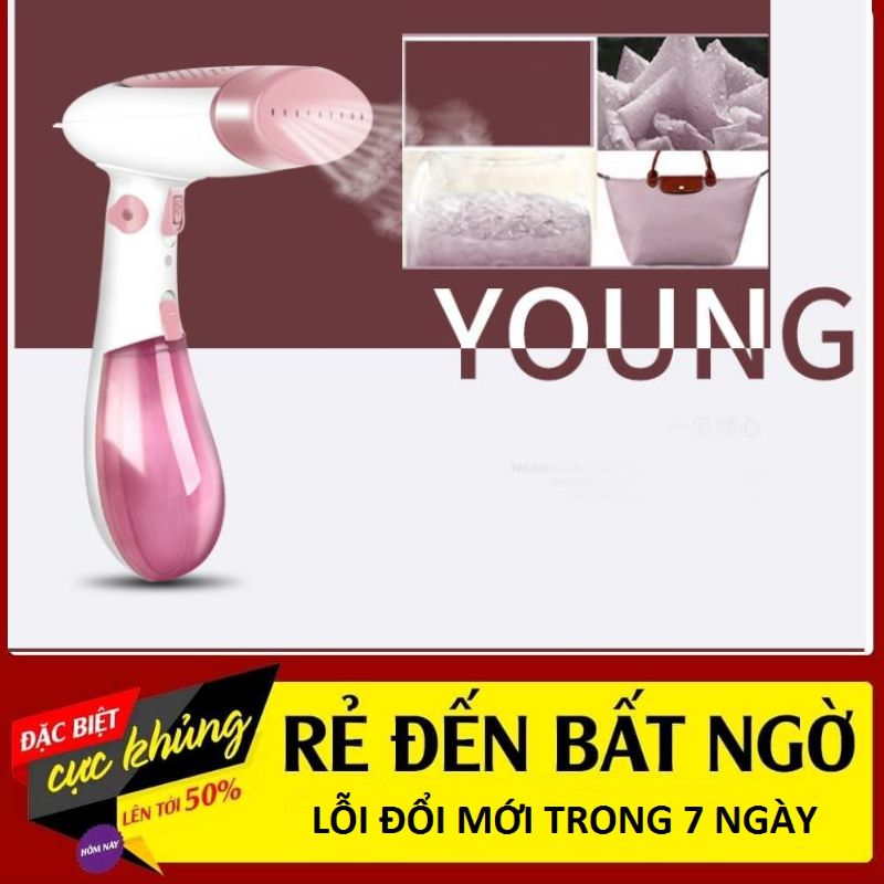 Bàn là hơi nước, ủi hấp phẳng quần áo, Bàn là mini cầm tay Tiện lợi - Đa năng - bàn là hơi