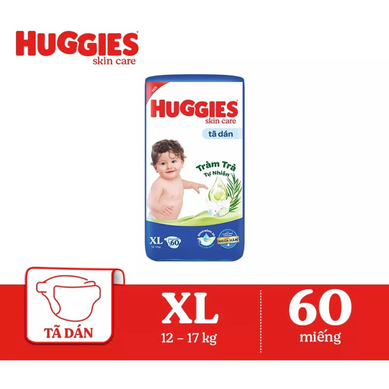 Tã dán huggies xl60