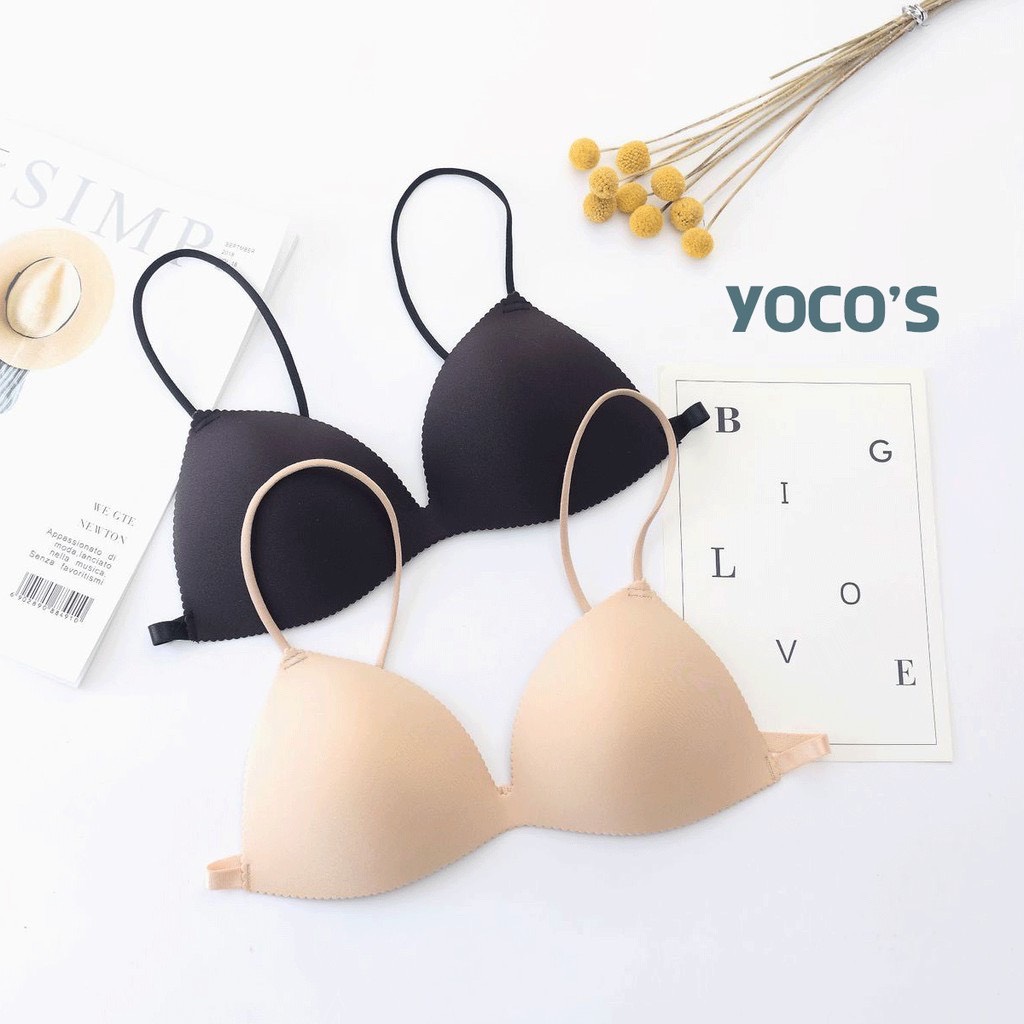 Áo ngực su dây mảnh, áo bra mút mỏng